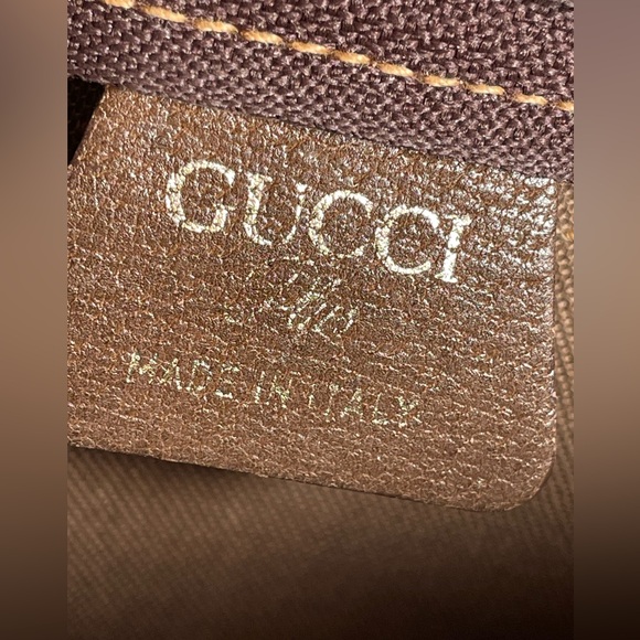 AUTHENTIC Gucci plus , gold tone  chain added for Crossbody option - Picture 9 of 13